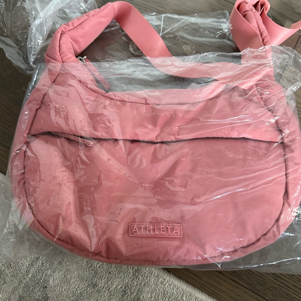Athleta Blush Pink Shoulder Bag